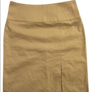 Banana Republic High Waisted Stretch Pencil Skirt